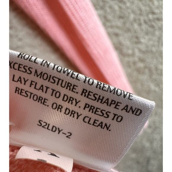 Eileen Fisher 100% Linen Cardigan Sweater Baby Pink Open Front Light Weight Sz L - Picture 10 of 11